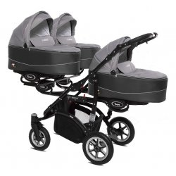 09 Silver - Детская коляска BabyActive Trippy (2 в 1)